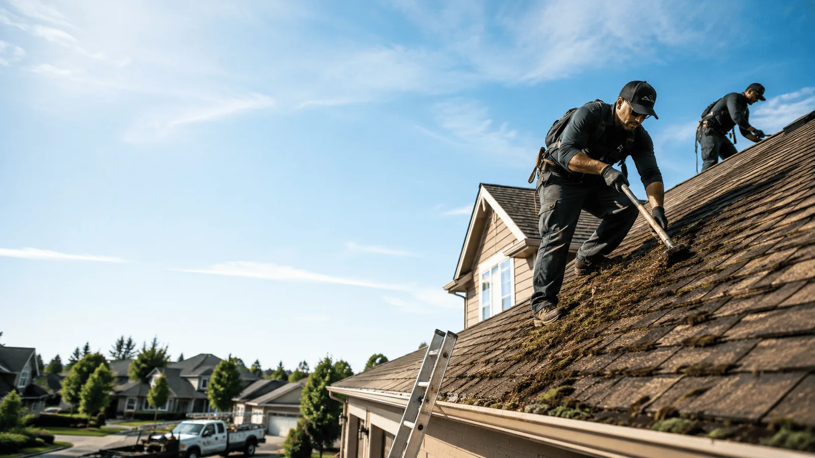 Roof Moss Removal in Lebo, KS near me